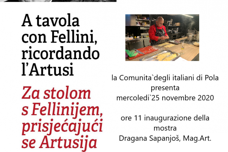 Circolo - Fellini ed Artusi , V.Settimana della cucina italiana nel mondo, Circolo Pola