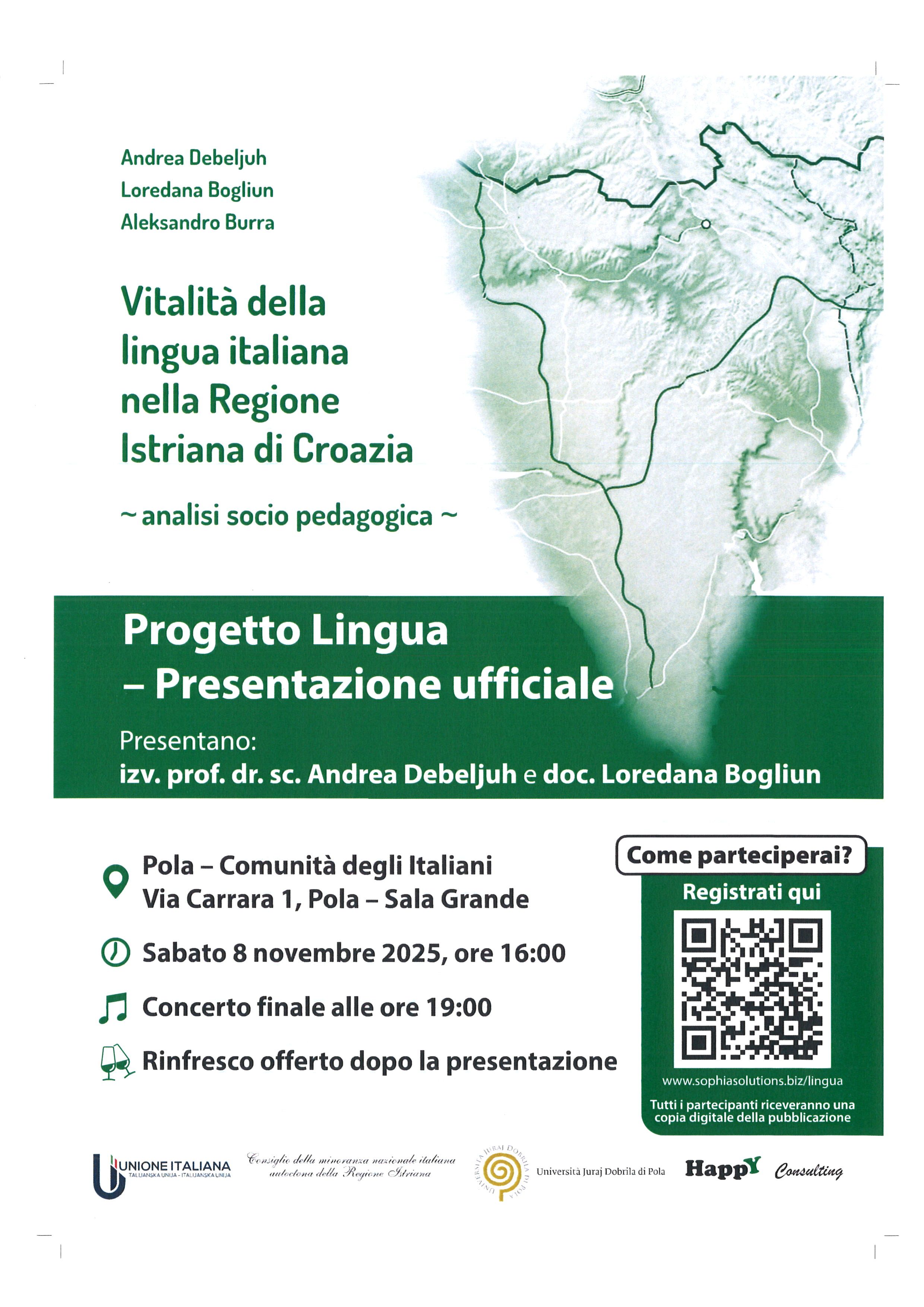 Vitalita` della lingua italiana nella Regione Istriana di Croazia