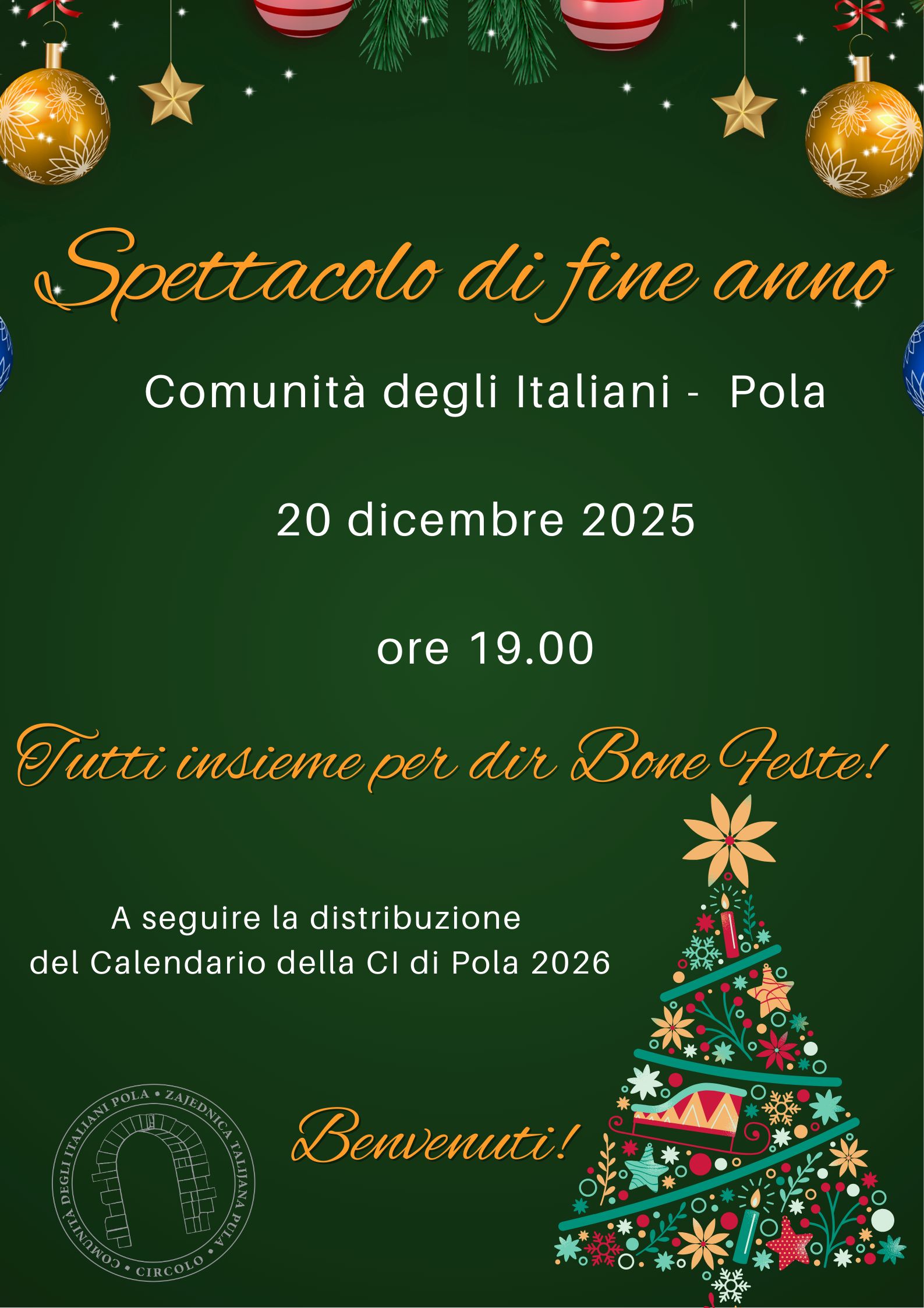 SPETTACOLO DI FINE ANNO